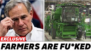 Governor Of Texas LOSES IT Over John Deere LAYOFFS And Closure Impact