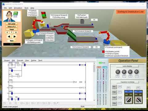PLC FX Series MITSUBISHI Sorting&Distribution Line