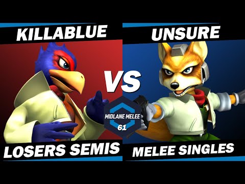 Killablue vs Unsure - Losers Semi Finals | Midlane Melee 61