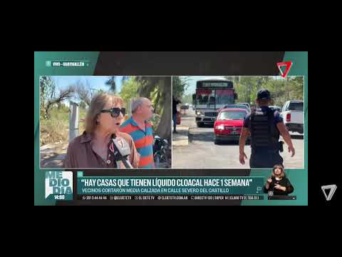 Nuevo reclamo por los GRAVES desbordes cloacales en Los Corralitos, Guaymallén, Mendoza.