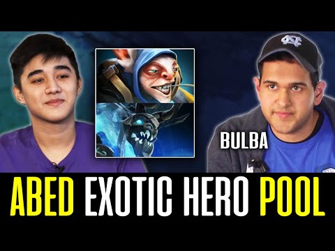ABED showing to BULBA his REAL "HERO POOL" DOTA 2