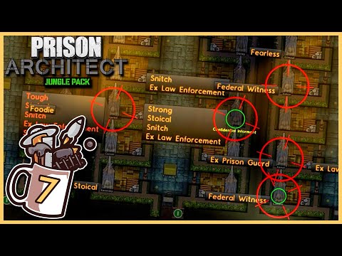 That's a LOT of Targets! | Prison Architect - Jungle Pack #7