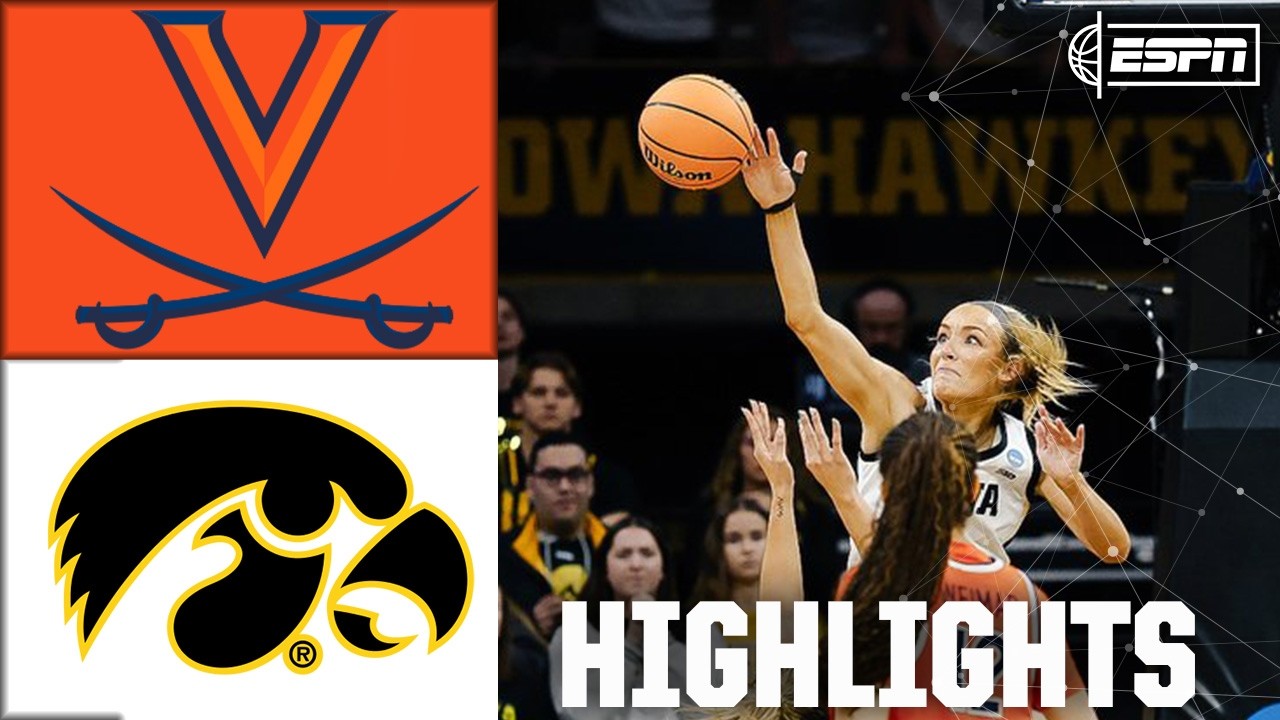 Virginia Cavaliers vs. Iowa Hawkeyes | Full Game Highlights | NCAA Tournament