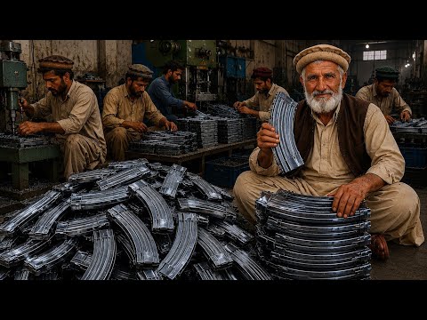 Incredible Metal Magazine Manufacturing in Local Factory 