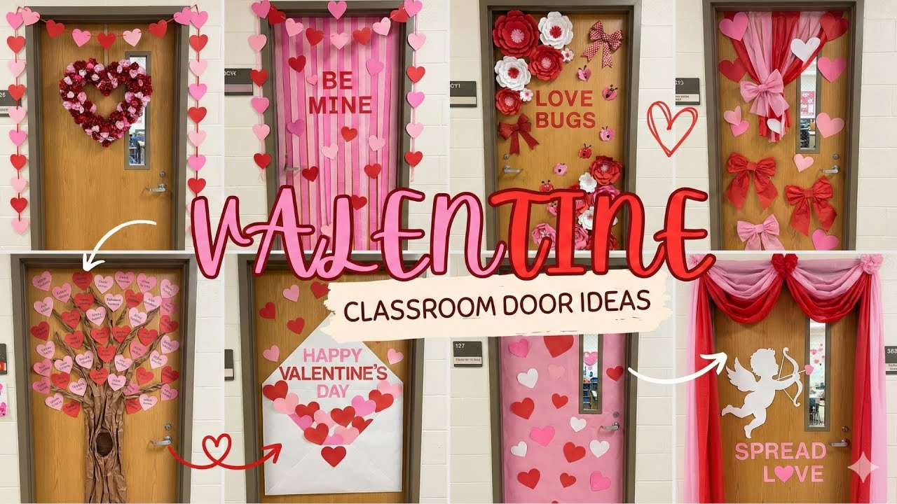 142+ Valentine Classroom Door Ideas 2026 | Valentines Day Door Designs & Crafts