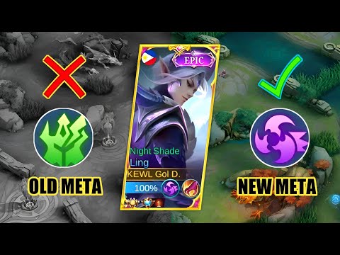 FAST HAND LING BEST BUILD AND EMBLEM FOR NEW SEASON 25!! ~ Top 1 Global Ling 2022 - MLBB