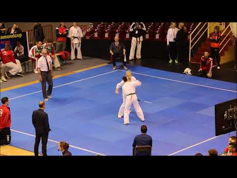 DiamondCup2018 Senior Women  57kgs  Valence BICKEL Netherlands Vs Kimm CARRIERE Canada