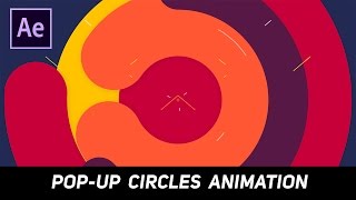 After Effects Tutorial : Pop Up Circles Animation for Intros