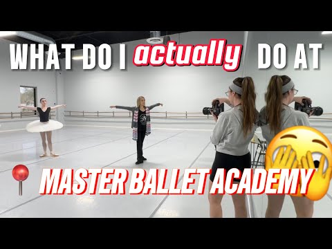 what do I REALLY do at Master Ballet Academy? 🤔