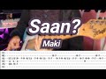 Saan |©Maki |【Guitar Cover】with TABS