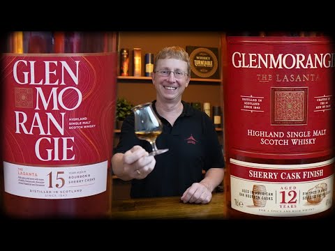 Glenmorangie 15 Year Old Lasanta 2025 vs. 12 Year Old Lasanta 43% Vol.