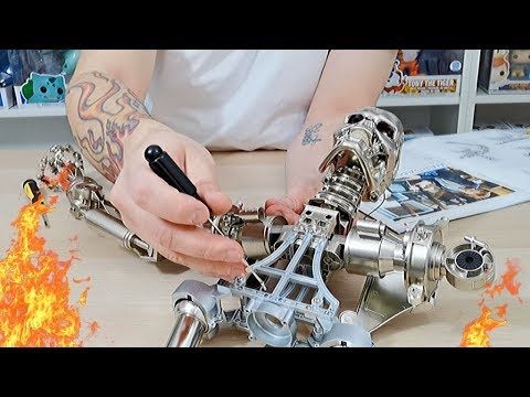 Build The Terminator T-800 Issue 40 - Build The Thoracic Cage! (Speed Build )