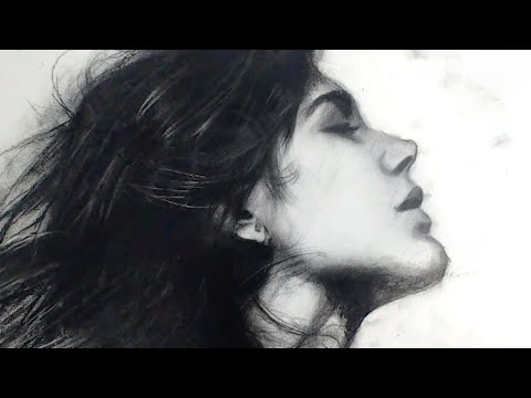 Profile Portrait Drawing 1
