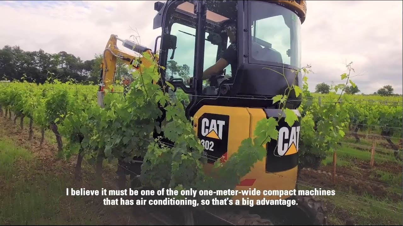 Cat 302 CR Mini Excavator Customer Story � Samuel Portaud (France)