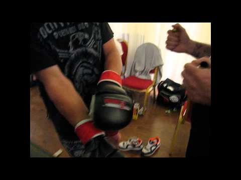 Krystian Feist MMA Debut (warm up and Fight)