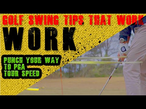 Golf Swing Drill 3 - Punch your way to PGA Tour speed
