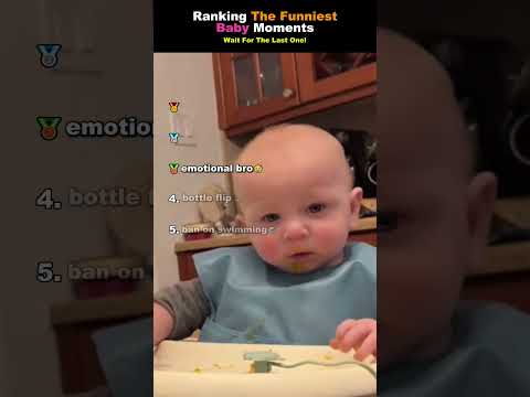 Ranking The Funniest Baby Moments 😂👶