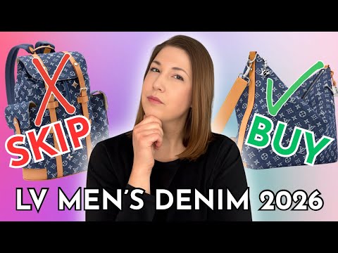 *BRUTAL* BUY VS SKIP: Louis Vuitton Men's Denim Bags | Spring 2026