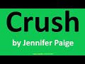 Crush By Jennifer Paige Lyrics