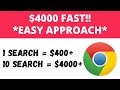 Earn $4000 In Just Minutes By Searching Google (Make PAYPAL Money On Google 2022)