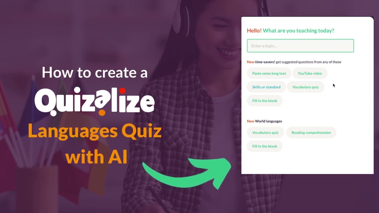 How to create a Language Quiz on Quizalize!