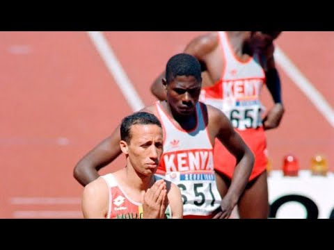 800m Olimpic Final 1988.Paul Ereng vs Joaquim Cruz vs Said Aouita.