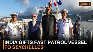 India gifts fast patrol vessel to Seychelles & more updates | DD India Newshour | 9 PM IST