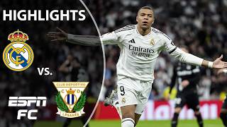 Download Lagu MBAPPE BRACE 🔥 Leganes vs. Real Madrid | LALIGA Highlights | ESPN FC Thumbnail