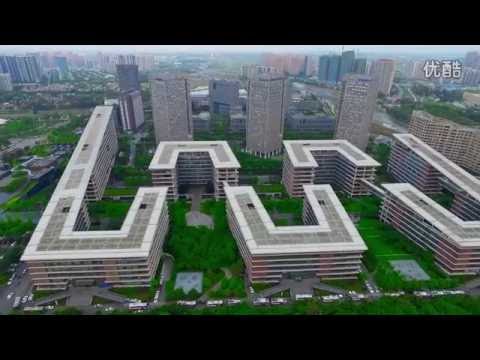 Aerial Chengdu （成都）中國最像臺北的城市 西南地區最大城市