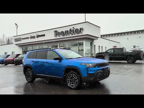 2026 Jeep Cherokee in Blue for sale at Frontier Chrysler Dodge Jeep Ram Fiat Ltd. in Smithers, BC