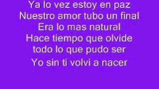 A quien quiero mentirle - Marck Antony - Letra