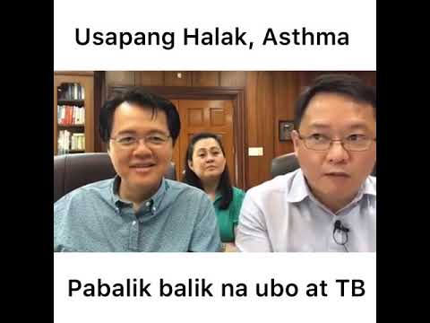 Halak, Asthma, Pabalik balik na ubo at TB