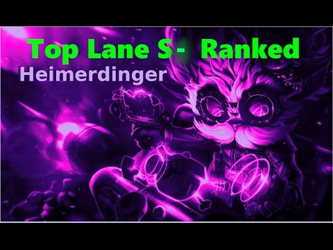 Heimerdinger Top Lane S-  Ranked AP Build