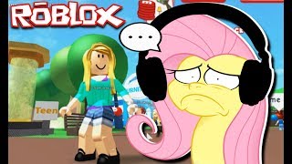Fluttershy plays.. Roblox 🍉| *sighs gently*