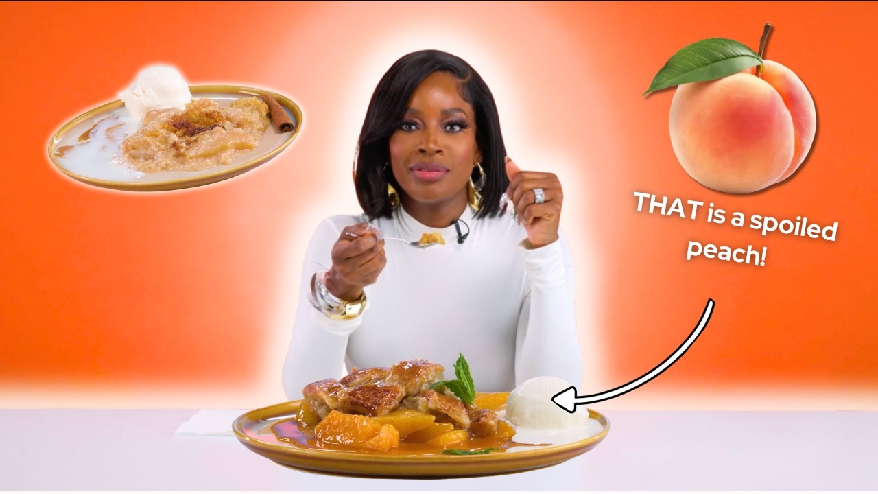 Southerners Try Each Other's Peach Cobbler (Blindfolded) feat. Shamea Morton