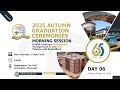 2025 Autumn Graduation Ceremony 12 April 2025 Morning Session