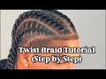 Twist Braids Tutorial Step By Step
