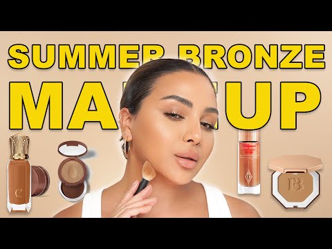 My Favourite Bronze Summer Makeup Tutorial 2024 | Nina Ubhi