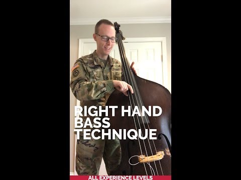 Jazz Bass Right Hand Technique: Getting a Good Sound
