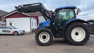 New Holland T6.140 wheel tractor | Image 4 - Agroline