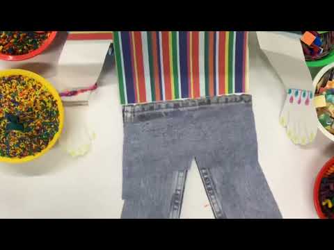 Slide 4 - Huge Finger Paint Kids Shapes, 24 Pieces (video)