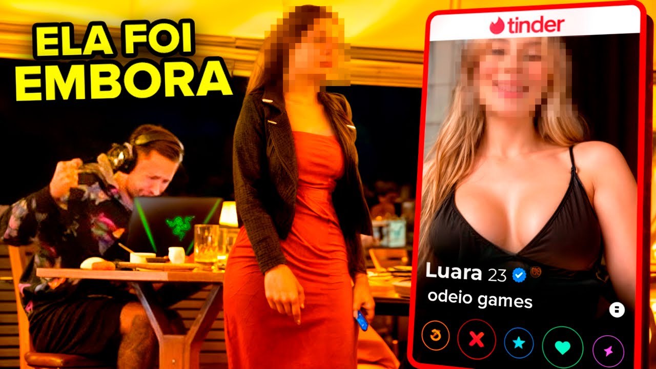 fui em um ENCONTRO do TINDER pra jogar CS 🤣