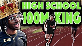 Tate Taylor’s FIRST WORKOUT After 9.92 High School 100m Record