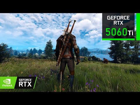 The Witcher 3 | RTX 5060 Ti 16GB ( 1080p 1440p 4K Ultra Settings | DLSS ON | RT ON | FG ON )