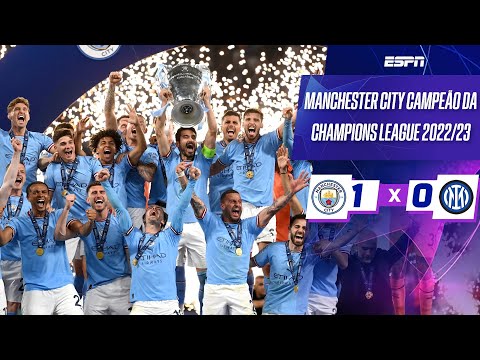 Gols e lances de Manchester City x Internazionale