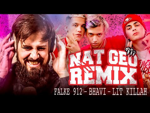 LO HIZO OTRA VEZ | REACCION a Nat Geo Remix - Falke 912, Bhavi Ft. LIT Killah