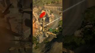 The first time this has ever happend...made contact with a plane in mercenaries 2 world in flame's