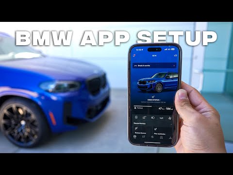How to setup and link the MY BMW APP