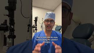 Dry eyes after cataract surgery
