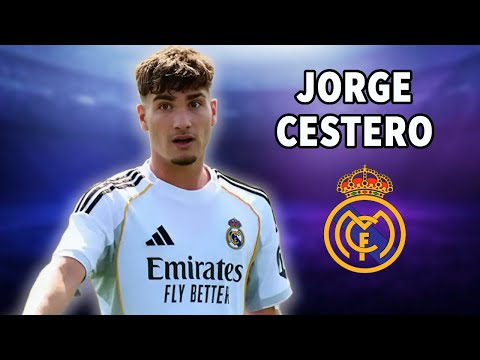 Jorge Cestero 2025 - Real Madrid’s rising No.6 - Highlights & Skills